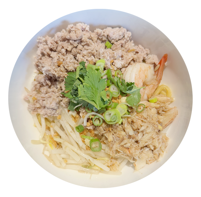 The Baht Restaurant Gatlinburg Crab and Pork Dry Noodles