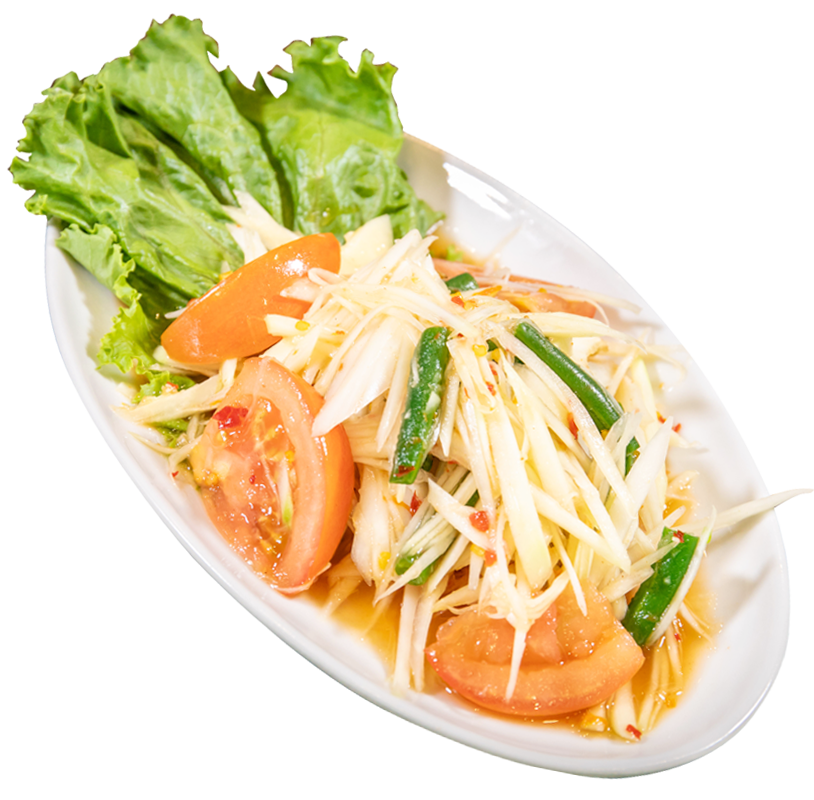 The Baht Restaurant Gatlinburg Som Tam - Papaya Salad