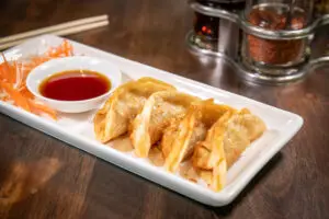 Pork Dumpling — The Baht Medellin, authentic Thai food