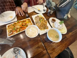 The Baht Medellin restaurant menu